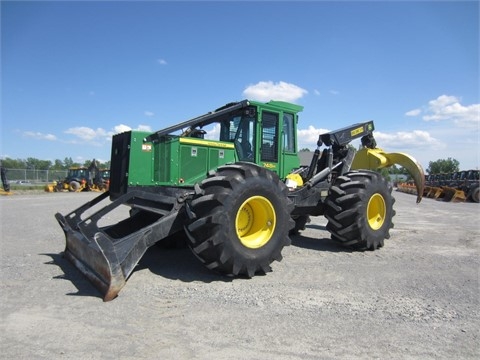 Forestales Maquinas Deere 748H