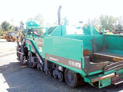Pavers Vogele 1110RTB