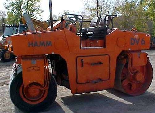 Vibratory Compactors Hamm DV6K
