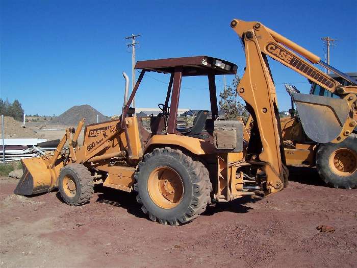 Backhoe Loaders Case 580SK