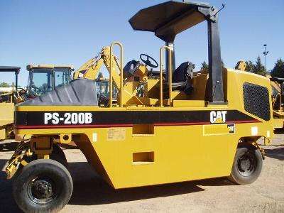 Compactors Tires Asphalt Caterpillar PS-200B