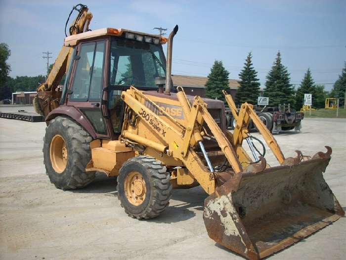 Backhoe Loaders Case 580SK