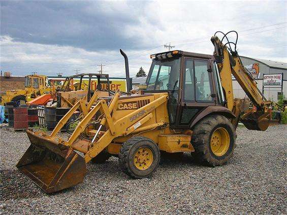 Backhoe Loaders Case 580SK