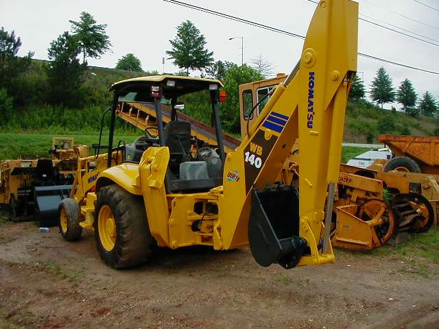 Backhoe Loaders Komatsu WB140