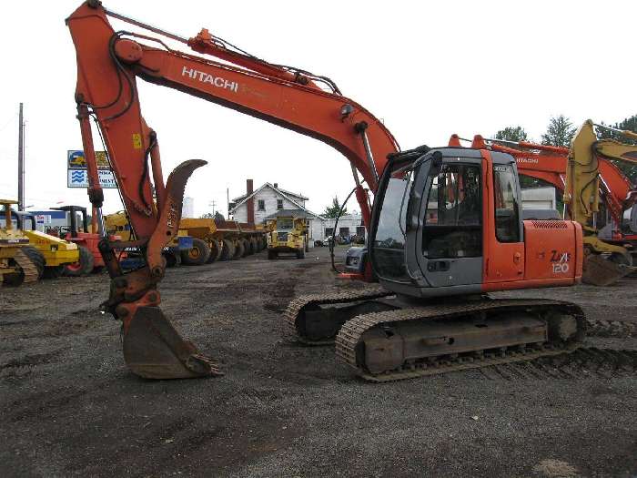 Excavadoras Hidraulicas Hitachi ZX120