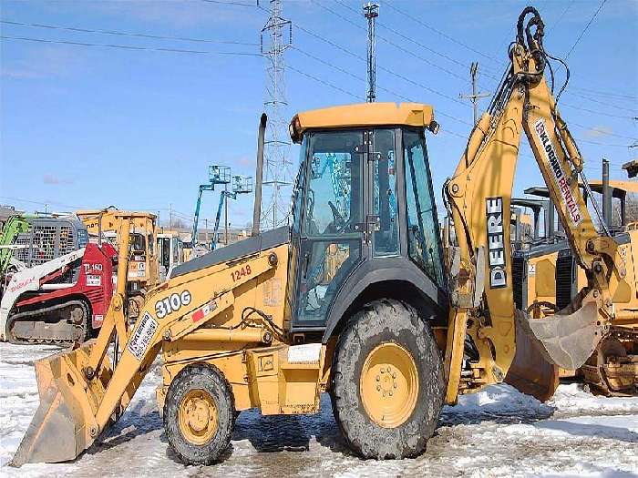Retroexcavadoras Deere 310G