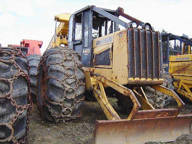 Forestales Maquinas Deere 648D