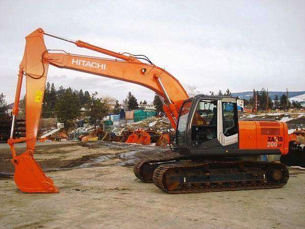 Hydraulic Excavator Hitachi ZX200