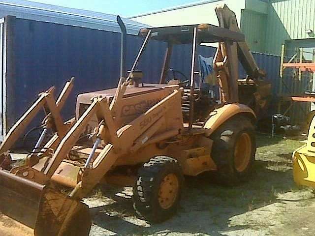 Backhoe Loaders Case 580SK