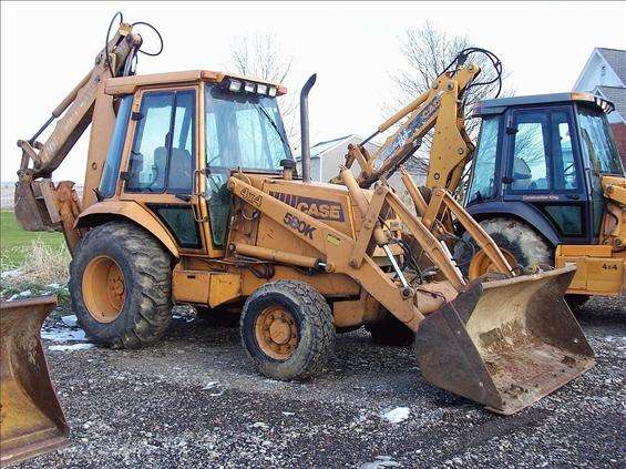 Backhoe Loaders Case 580K