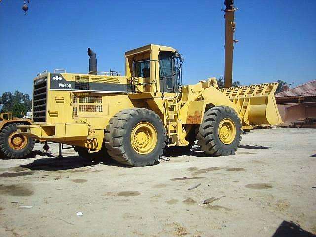 Wheel Loaders Komatsu WA600