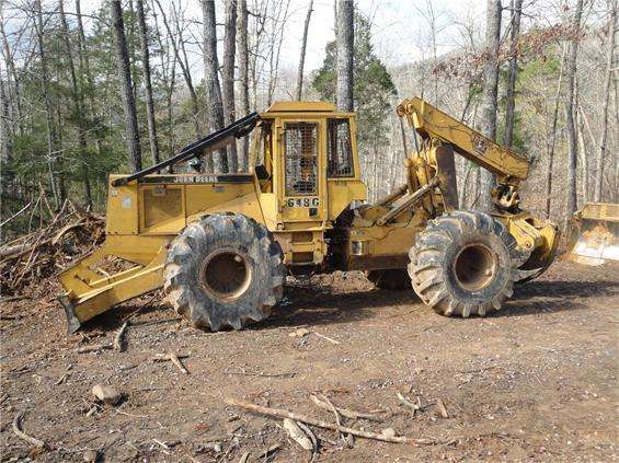 Forest Machines Deere 648G