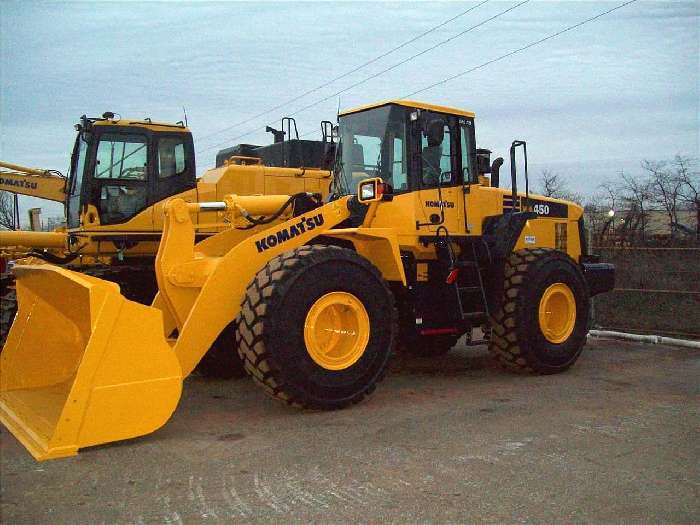 Cargadoras Sobre Ruedas Komatsu WA450
