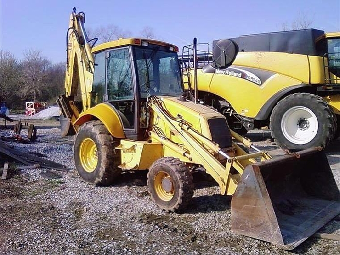 Catalog of Backhoe Loaders New Holland LB75