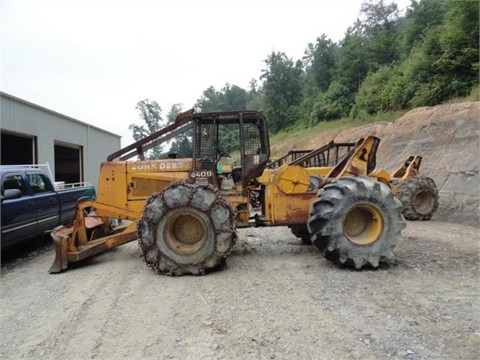 Forestales Maquinas Deere 640D