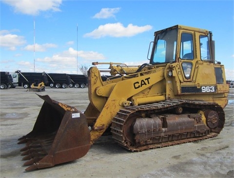 Cargadoras Sobre Orugas Caterpillar 963