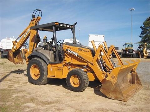 Backhoe Loaders Case 580SM