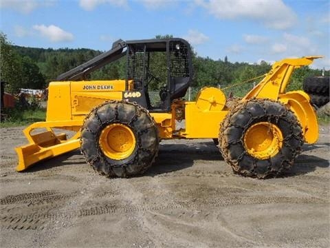 Forestales Maquinas Deere 640D