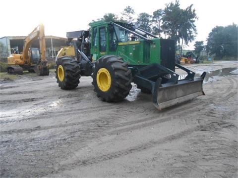 Forestales Maquinas Deere 748H