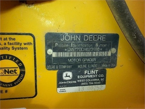 Motoconformadoras Deere 770D en venta, usada Ref.: 1415389560587066 No. 4