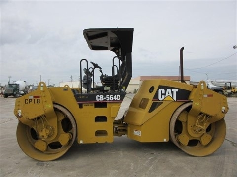 Compactadora De Doble Rodillo Caterpillar CB-564D usada a la vent Ref.: 1417560257822863 No. 4