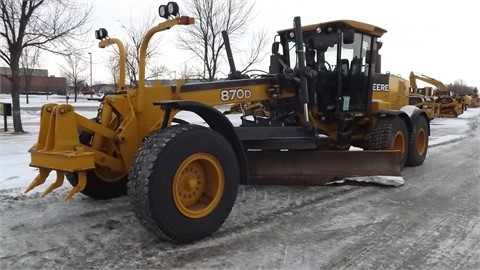 Motoconformadoras Deere 870D