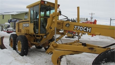 Motoconformadoras Deere 770CH