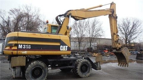 Wheeled Excavators Caterpillar M318