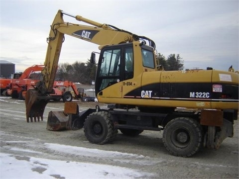Wheeled Excavators Caterpillar M322C
