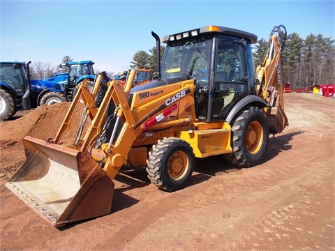 Backhoe Loaders Case 580SM