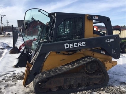 Minicargadores Deere 329D
