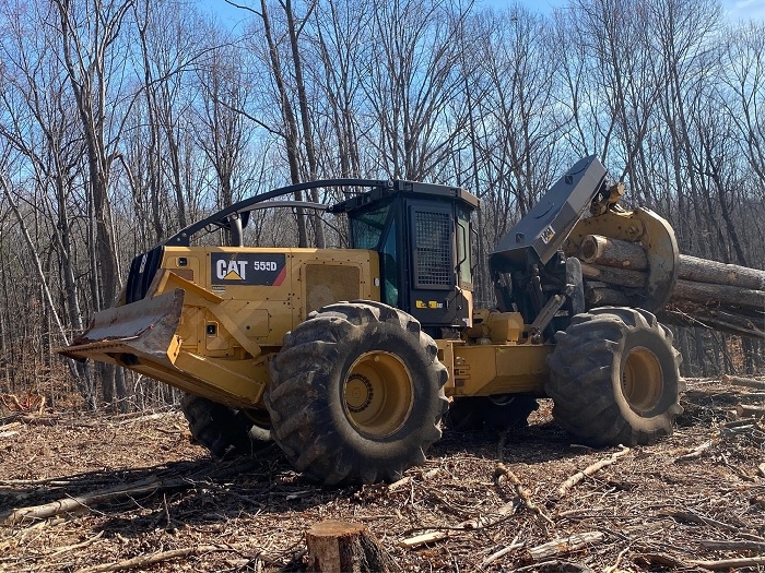 Forestales Maquinas Caterpillar 555D