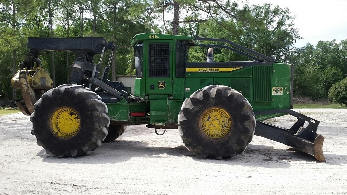 Forest Machines Deere 848L