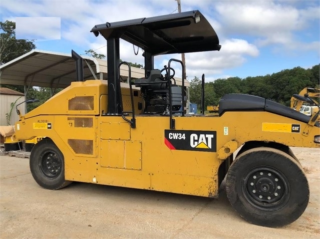 Compactors Tires Asphalt Caterpillar CW34