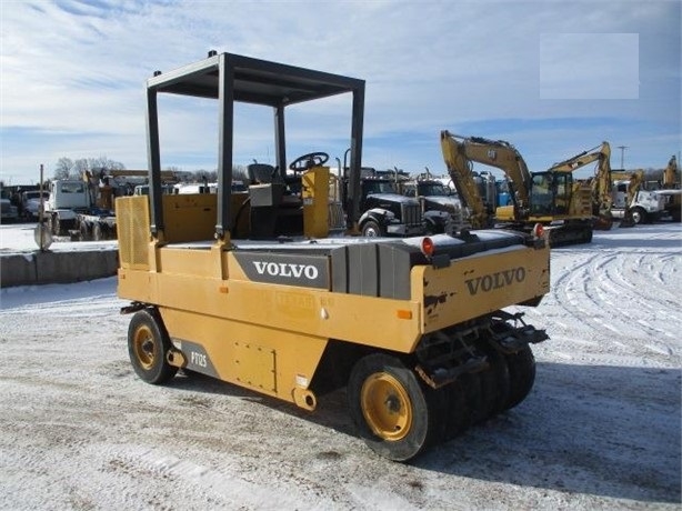 Compactors Tires Asphalt Volvo PT125R