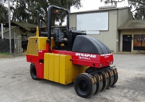 Compactors Tires Asphalt DYNAPAC CP132