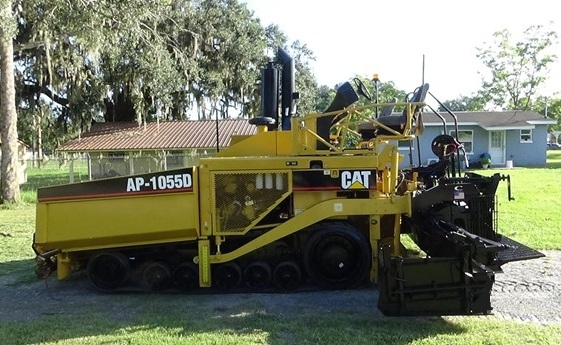 Pavimentadoras Caterpillar AP-1055D de segunda mano en venta Ref.: 1761761125244694 No. 4