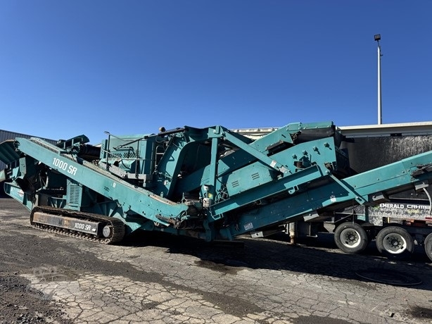 Crushing Machines POWERSCREEN 1000SR